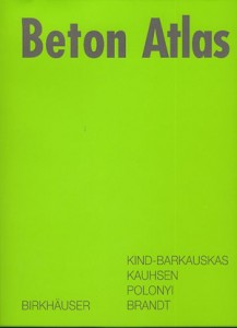 Sachbücher: Beton Atlas